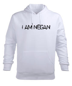 TWD I am Negan Erkek Kapüşonlu Hoodie Sweatshirt