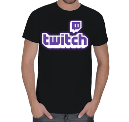 Twitch - Streamer T-Shirt Erkek Tişört