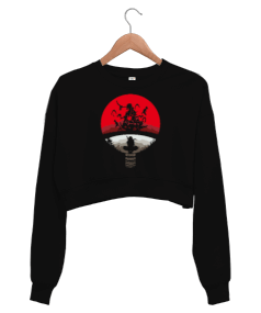 Uchiha Clan Kadın Crop Sweatshirt