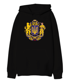 Ukranian - Ukrayna Arma Oversize Unisex Kapüşonlu Sweatshirt