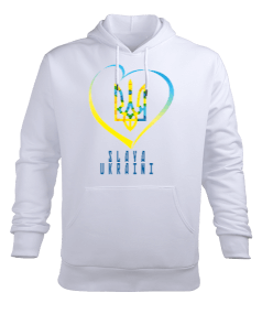 UKRAYNA SEYAHAT ARMA UKRAINE SLAVA UKAINI UKRAINE YAŞASIN UKRAYNA Erkek Kapüşonlu Hoodie Sweatshirt