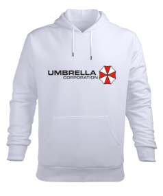 umbrella corporation Erkek Kapüşonlu Hoodie Sweatshirt