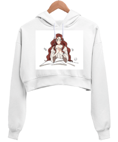 Under The Oak Tree Manga özel Kadın Crop Hoodie Kapüşonlu Sweatshirt