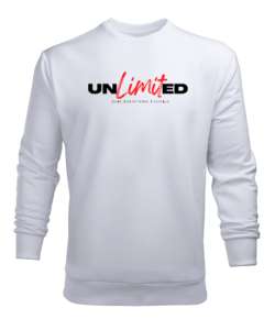 Unlimited Beyaz Erkek Sweatshirt