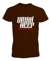 Uriah Heep Rock Müzik Kahverengi Erkek Tişört - Thumbnail