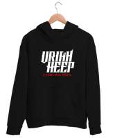 Uriah Heep Rock Müzik Siyah Unisex Kapşonlu Sweatshirt - Thumbnail