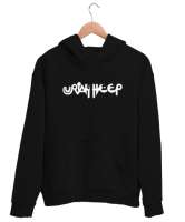 Uriah Heep Rock Müzik Siyah Unisex Kapşonlu Sweatshirt - Thumbnail