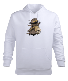 Ürpertici hayalet Erkek Kapüşonlu Hoodie Sweatshirt