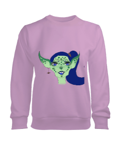 Uzaylı kız Kadın Sweatshirt