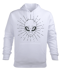 uzaylı sweatshirt Erkek Kapüşonlu Hoodie Sweatshirt