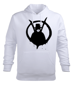 V for Vendetta Erkek Kapüşonlu Hoodie Sweatshirt