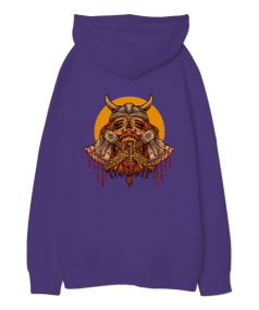 V005 - Viking Oversize Unisex Kapüşonlu Sweatshirt - Thumbnail