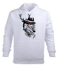 Vahşi Bilge - OneArtTasarım Erkek Kapüşonlu Hoodie Sweatshirt