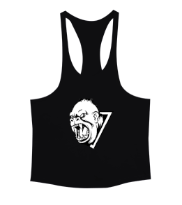 Vahşi orangutan fitness motivasyon Erkek Tank Top Atlet