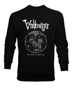 Vallenfyre Siyah Erkek Sweatshirt