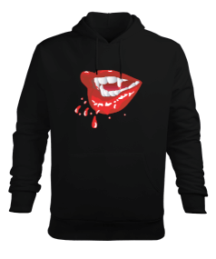 vampircik Erkek Kapüşonlu Hoodie Sweatshirt