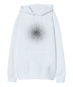 Vector Oversize Unisex Kapüşonlu Sweatshirt