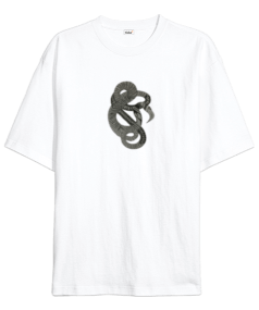 Venomous Snake Oversize Unisex Tişört