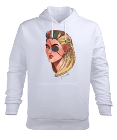 Viking Erkek Kapüşonlu Hoodie Sweatshirt