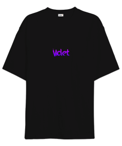 Violet Oversize Unisex Tişört