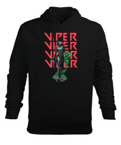 Viper Erkek Kapüşonlu Hoodie Sweatshirt