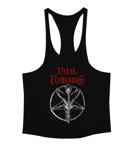 Vital Remains Siyah Erkek Tank Top Atlet