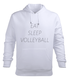 Volleyball life Erkek Kapüşonlu Hoodie Sweatshirt