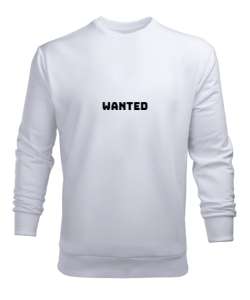 wanted Beyaz Erkek Sweatshirt