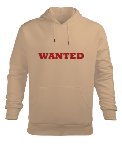 wanted Erkek Kapüşonlu Hoodie Sweatshirt