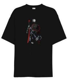 warrior samurai Oversize Unisex Tişört