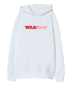 Warsaw Oversize Unisex Kapüşonlu Sweatshirt