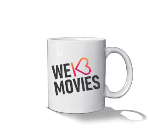 We Love Movies - KafeinSiz Merch Beyaz Kupa Bardak