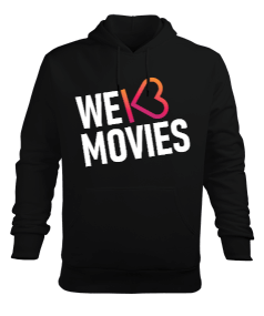 We Love Movies - KafeinSiz Merch Erkek Kapüşonlu Hoodie Sweatshirt