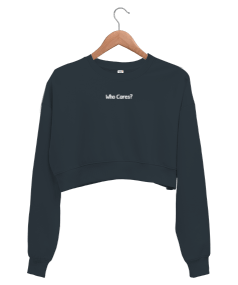 Who Cares Kadın Crop Sweatshirt