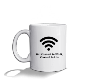 Wi-Fi Cup Collection Beyaz Kupa Bardak