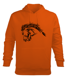 Wild Horse Erkek Kapüşonlu Hoodie Sweatshirt