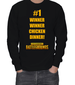 Winner winner chicken dinner pubg ERKEK SWEATSHIRT