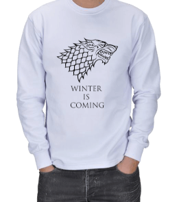 Winter is coming ERKEK SWEATSHIRT