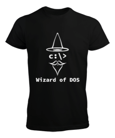 Wizard of Dos Erkek Tişört