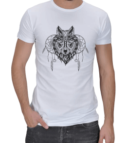 Wolf Dreamcatcher Erkek Regular Kesim Tişört