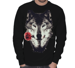 Wolf T-Shirt 2015 Süper ERKEK SWEATSHIRT