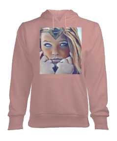 wonder woman baskılı tasarım Kadın Kapşonlu Hoodie Sweatshirt