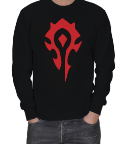 WOW FOR THE HORDE ERKEK SWEATSHIRT