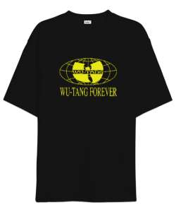 Wu-Tang Forever Siyah Oversize Unisex Tişört