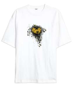 Wu-Tang Killa Beez Beyaz Oversize Unisex Tişört