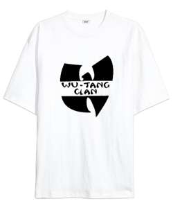 Wu-Tang Old Beyaz Oversize Unisex Tişört