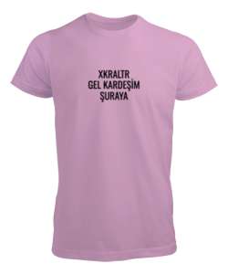 XKRALTR Pembe Erkek Tişört