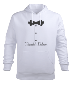 Yakışıklı Babam Yazılı Erkek Kapüşonlu Hoodie Sweatshirt Erkek Kapüşonlu Hoodie Sweatshirt