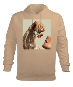 Yasak Kiraz Erkek Kapüşonlu Hoodie Sweatshirt