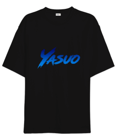 Yasuo baskılı Oversize Unisex Tişört